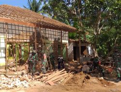 Babinsa Dasuk Semangat Kegiatan Pra TMMD Reguler ke-110