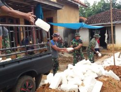 Satgas TMMD Turunkan Batako