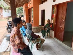 Pererat Persaudaraan, Babinsa Anjangsana di Rumah Warga Binaan
