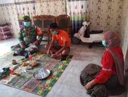 Wujud Kedekatan Babinsa Koramil 20 Sapudi ke Rumah Warga Binaan