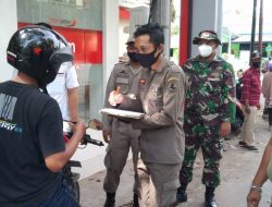 Kodim 0827 Sumenep Beserta Instansi Terkait Operasi Disiplin Prokes Covid-19