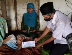 Baznas Sumenep, Santuni Ibu Sunamya Warga Giring