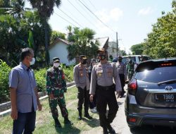 Dandim 0827/Sumenep Tinjau Kesiapan Chek Point Larangan Mudik Hari Raya Idul Fitri 1442 H