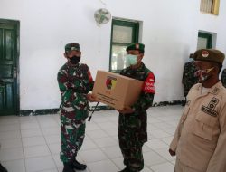 Dandim 0827/Sumenep Serahkan 472 Paket Bingkisan Lebaran dari Pangdam V/Brawijaya ke TNI dan PNS
