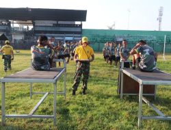 Hari ke II, Anggota Kodim 0827/Sumenep Ikuti Tes Samapta Periodik