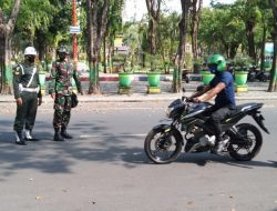 Memutus Mata Rantai Penyebaran Covid-19, Kodim 0827 Sumenep Gelar Operasi Yustisi