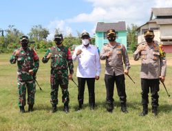 Kapolda Jatim dan Pangdam V Brawijaya Tinjau Sumenep Jelang  Kunjungan Kapolri dan Panglima TNI