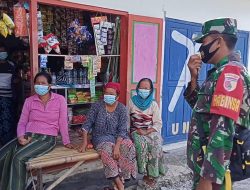 Babinsa Raas Terus Gencar Sosialisasi Prokes Ke Warga Binaan