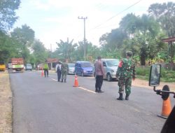 Babinsa Pragaan Perketat Pendatang Masuk Perbatasan Kabupaten Sumenep