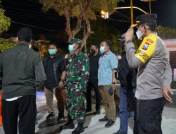 Hari Pertama PPKM Darurat, Dandim Sumenep Patroli Gabungan  Cek Tempat Kerumunan