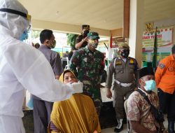 Dandim 0827/Sumenep Kembali Pantau Ops Yustisi PPKM Darurat, Jaring 18 Orang Pelanggar Prokes