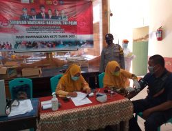 Tingkat Orang Ber Vaksin di Kecamatan Manding Masih Dibawah 30 Persen