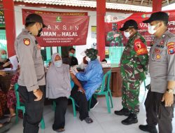 Serbuan Vaksinasi di Kecamatan Nonggunong, 50 Peserta Berjalan Sukses Sesuai Prokes