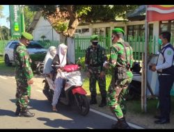 Upaya Babinsa Pada Penyekatan Pos Pengamanan di Perbatasan Sumenep-Pamekasan