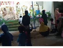 Ditengah PPKM Darurat Warga Ketupat Pesta Resepsi, Satgas Covid Kecamatan Ra’as “Bungkam”
