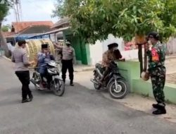 Koramil Sapudi Gelar Operasi Yustisi Pendisiplinan Aturan Prokes