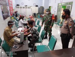 Pendampingan Serbuan Vaksinasi Covid-19 Lanjutan, di Puskesmas Gapura