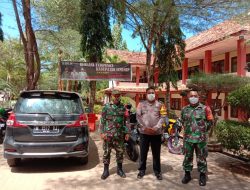 Babinsa Berikan Rasa Aman Dan Nyaman Tempat Isoter di Sumenep