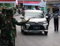 Tim Gabungan TNI, Polri dan Satpol PP Gelar Operasi Yustisi