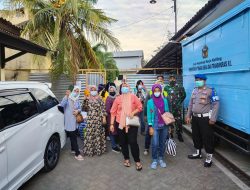 Babinsa Dan Bhabinkamtibmas Kompak Kawal Pelaksanaan Swab Antigen PMI di RIDC  ll Parsanga