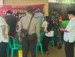 119 Orang Terima Suntikan Vaksin di Balai Desa Bunpenan Kecamatan Dungkek