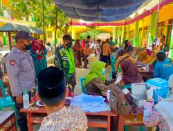 Selesaikan 688 Dosis Vaksin di Tiga Lokasi Kecamatan Lenteng