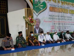 Pemkab Sumenep, Gelar Maulid Nabi 1443 Hijriyah di Depan Masjid Jamik