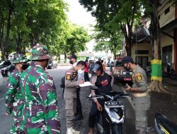 Tak Ingin Kecolongan, Tim Ops Yustisi Gabungan PPKM Level 3 Terus Sadarkan Warga Pakai Masker