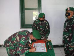 Dandim 0827/Sumenep Pimpin Serah Terima Kasdim dan Purna Tugas Danramil
