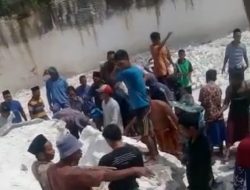 Warga Juruan Daya Kepalanya Terjepit Bongkahan Batu Besar