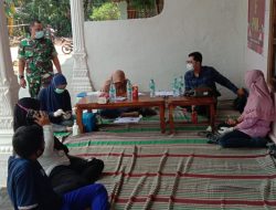 Pelda Giyono Pimpin Gerilya Vaksinasi di Dusun Sagaran Batuan