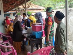 Babinsa Kawal Vaksinasi Dosis 1 dan 2 Bagi Warga Pragaan Daya