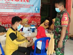 Serentak, Ratusan Warga Kecamatan Pragaan Antusias Ikuti Vaksinasi