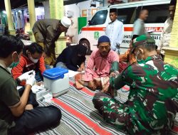 Keliling, Koramil 0827/01 Kota Kembali Gulirkan Vaksinasi Door to Door