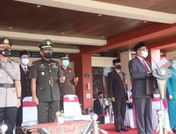 Dandim 0827/Sumenep Hadiri Upacara Peringatan Hari Ibu, HPN HN, HUT KORPRI dan HKN  2021