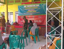 Giat Pendampingan Vaksin Oleh Babinsa Koramil 0827/12 Berjalan Lancar