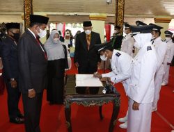 Pelantikan Kades Terpilih 2021, Bupati Sumenep: Kades Jaga Rambu-Rambu Aspek Hukum