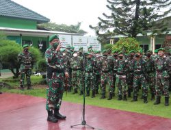 Dandim 0827/Sumenep Pimpin Upacara Bendera dilanjutkan Jam Komandan Kepada Prajurit dan PNS