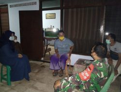 Babinsa Koramil 01 Kota Pantau Tresing Malam Hari