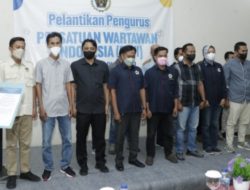 Wartawan HB, Syamsul Arifin Resmi Dilantik Jadi Ketua PWI Sumenep