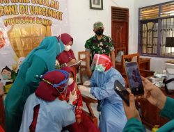 Puluhan Anak Usia 6-11 Tahun di SDN Bluto 1 Antusias Mengikuti Vaksinasi Covid-19