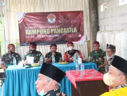 Korem 084/Bhaskara Jaya Melakukan Penilaian Kampung Pancasila di Wilayah Kodim 0827/Sumenep