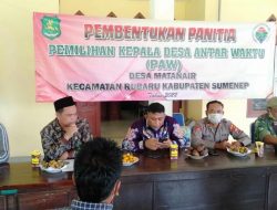BPD Desa Matanair Gelar Rapat Pembentukan Panitia PAW?, Camat Rubaru Bantah Direvisi Sosialisasi Hasil Rapat Internal