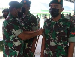 Pimpin Korps Raport Kenaikan Pangkat, Dandim 0827/Sumenep Tegaskan Anggota Tunjukkan Dedikasi Baik Dalam Menjalankan Tugas