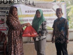 UPK BKM “Mawar” Desa Kebunan Berikan Reward Sembako Kepada 128 Orang Peminjam