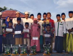Secara Simbolis, AMOS Gelar Santunan Anak Yatim, Bupati Sumenep: Apresiasi Kepekaan Empati Kepada Sesama