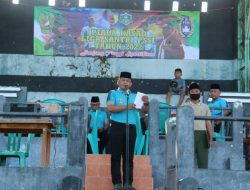 Kasdim 0827/Sumenep Resmi Buka Piala Kasad Liga Santri PSSI Tahun 2022