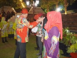 Dandim 0827/Sumenep Menghadiri Malam Penganugerahan Bupati Award Bagi Camat dan Lurah tahun 2022