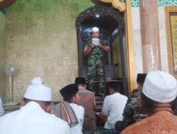 Jadi Khotib Sholat Jum’at, Dandim 0827/Sumenep : Jadilah Orang Yang Sabar dan Pandai Bersyukur