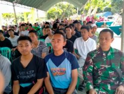 Ws Danramil 0827/09 Pragaan Hadiri Kegiatan Bakti Sosial di Ponpes Al-Amien